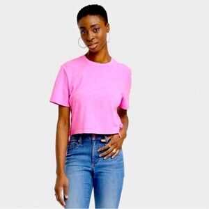Women’s Ruched Short-Sleeve T-Shirt Universal Thread M